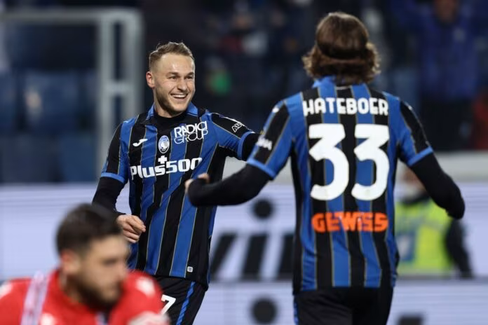L’Atalanta travolge la Sampdoria e avvicina la Juventus