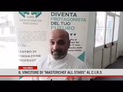 Palermo. Il vincitore di "MasterChef All Stars" al C.I.R