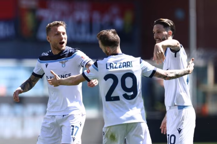 Immobile trascina la Lazio a Marassi, Genoa sconfitto 4-1