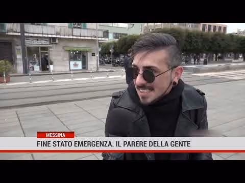 Messina.Fine stato emergenza