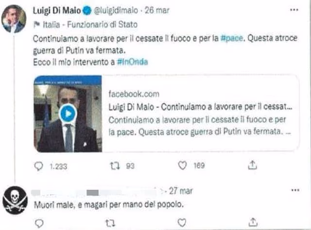 Minacce online a Di Maio, la Polizia individua i presunti autori