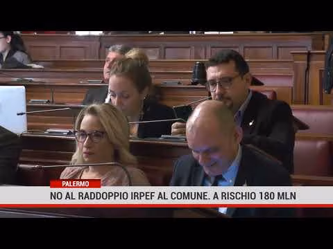 Palermo. No al raddoppio Irpef in consiglio comunale
