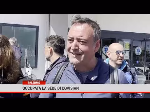 Palermo Occupata la sede di Covisian