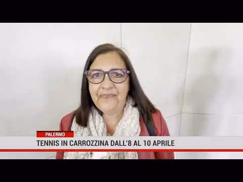 Palermo. Tennis in carrozzina