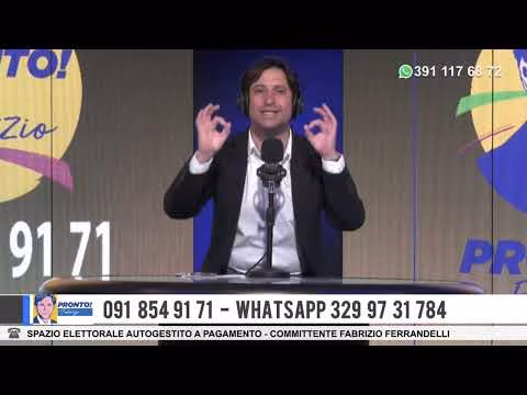 PRONTO FABRIZIO il candidato sindaco @Fabrizio Ferrandelli risponde in diretta - 21.04