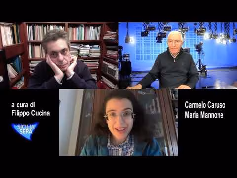 SICILIA SERA – FILIPPO CUCINA E CARMELO CARUSO INCONTRANO MARIA MANNONE (FISICO, COMPOSITORE)