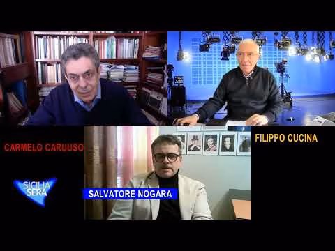 SICILIA SERA – FILIPPO CUCINA E CARMELO CARUSO INCONTRANO SALVATORE NOGARA (MUSICISTA – COMPOSITORE)