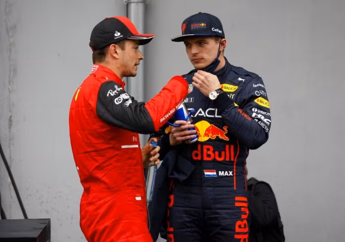 Verstappen vince Sprint Race Gp Emilia Romagna davanti a Leclerc