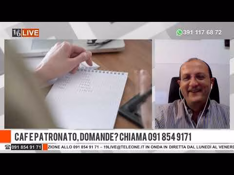 16LIVE CAF E PATRONATO, DOMANDE 18 MAGGIO 2022
