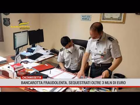 Caltanissetta. Bancarotta fraudolenta