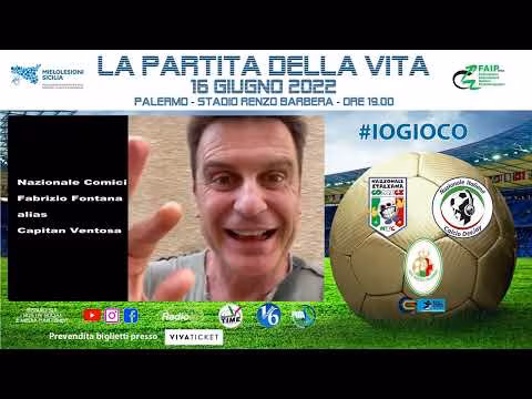 FABRIZIO FONTANA alias Capitan Ventosa - Nazionale Italiana Comici