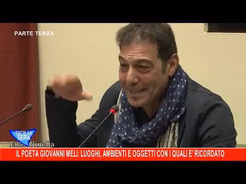 SICILIA SERA A CURA DI FILIPPO CUCINA - "IL POETA GIOVANNI MELI" DI LINO BUSCEMI TERZA PARTE