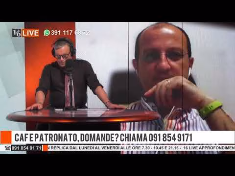 16LIVE - CAF E PATRONATO CON VINCENZO PRESTIGIACOMO FENAPI/INAPI - 22 GIUGNO 2022