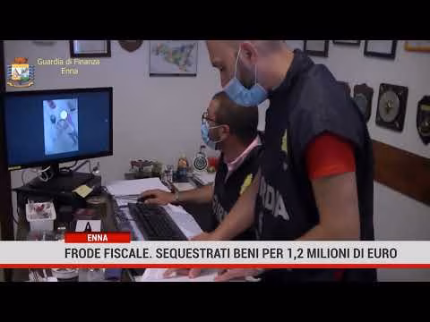 Enna. Frode fiscale