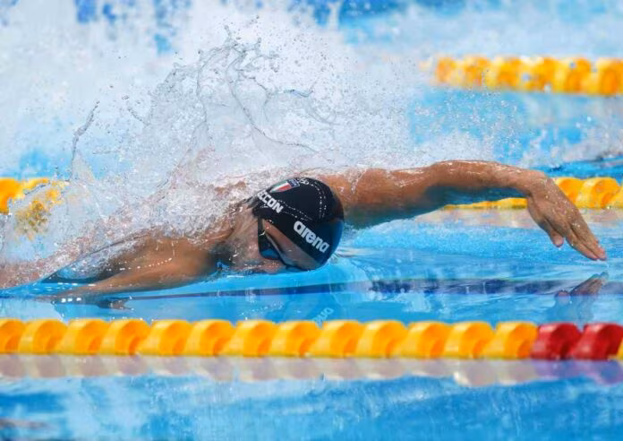 Italia di bronzo ai Mondiali di nuoto con la 4×100 sl