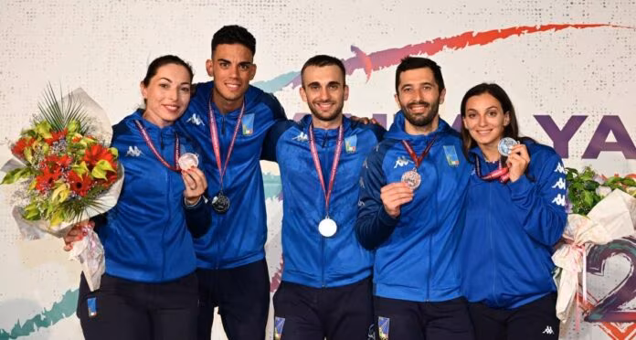 Italscherma da urlo agli Europei di Antalya