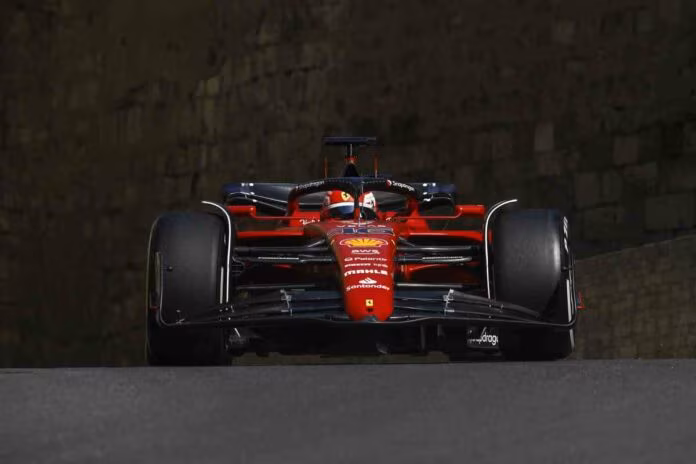 Leclerc mette tutti in fila nel venerdì di Baku