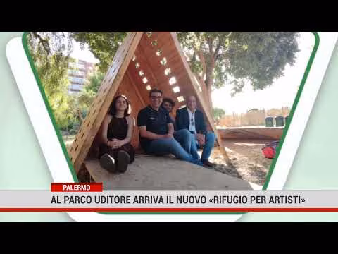 Palermo: al Parco Uditore arriva il nuovo «rifugio per artisti» per suonare nella natura