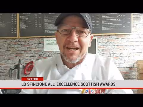Palermo Lo sfincione all’ Excellence Scottish Awards