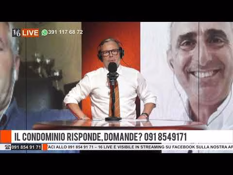 16LIVE IL CONDOMINIO RISPONDE, DOMANDE 28 LUGLIO 2022
