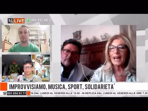 16LIVE IMPROVVISIAMO, MUSICA, SPORT, SOLIDARIETA' 06 LUGLIO 2022
