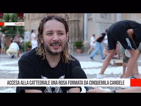 Alla Cattedrale di Palermo l'installazione "Rosalia e luce sia"