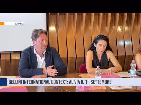 Catania. Presentato il programma del "Bellini international context".
