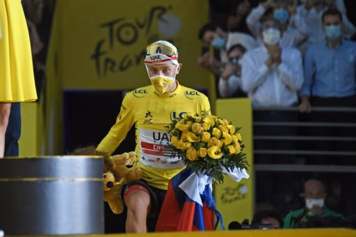 Pogacar vince anche la 7^ tappa del Tour, trionfo in salita