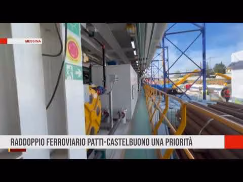 Raddoppio ferroviario Patti-Castelbuono è una priorità