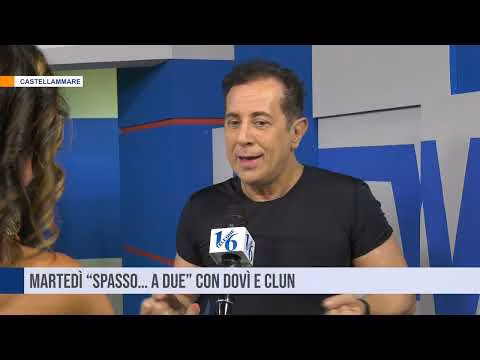 Castellammare del Golfo. “SPASSO…A DUE ”: lo spettacolo estivo di Manlio Dovì e Chris Clun.