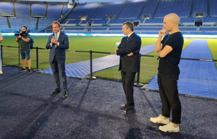 Cultura, arte e sport: lo Stadio Olimpico ospita l’opera di Jago