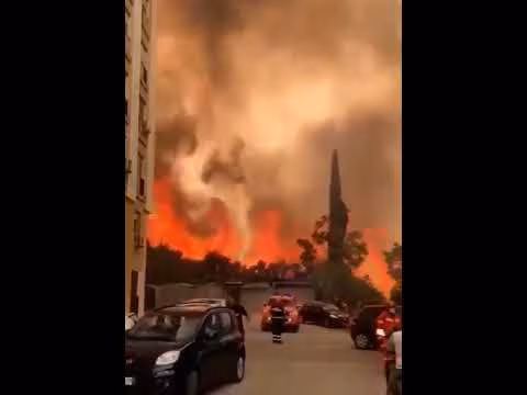 Immagini TERRIBILI in diretta da Palermo