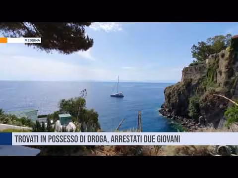 Messina. Arrestati due giovani per detenzione ai fini di spaccio di sostanze stupefacenti.