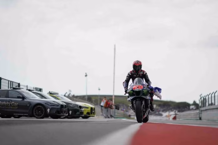 Quartararo davanti a tutti nelle libere di Silverstone