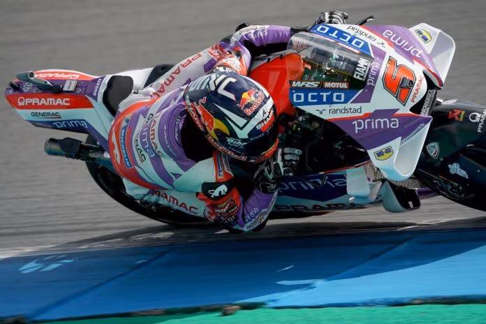 Zarco in testa nelle libere in Austria, Ducati super