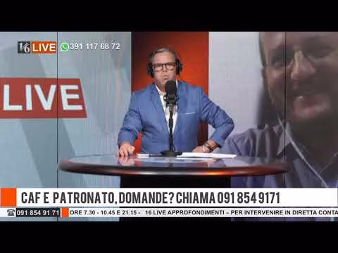 16LIVE CAF E PATRONATO, DOMANDE 28 SETTEMBRE 2022
