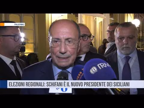 Elezioni Regionali: Renato Schifani è il nuovo presidente
