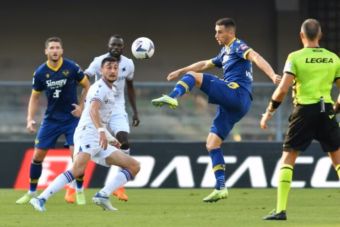 Il Verona vince in rimonta, battuta la Samp 2-1