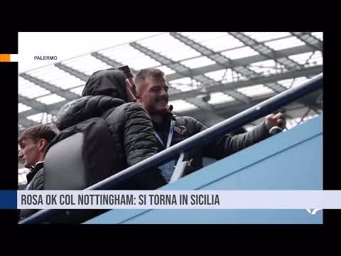 Rosa ok col Nottingham: si torna in Sicilia