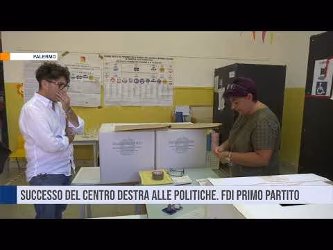 Successo del centro destra alle politiche