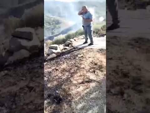 Canadair dei Vigili del Fuoco si schianta sull'Etna durante lo spegnimento di un incendio