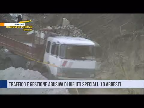 Messina. Traffico e gestione abusiva di rifiuti speciali