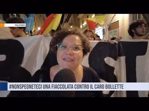 #nonspegneteci, una fiaccolata sulle conseguenze del caro bollette