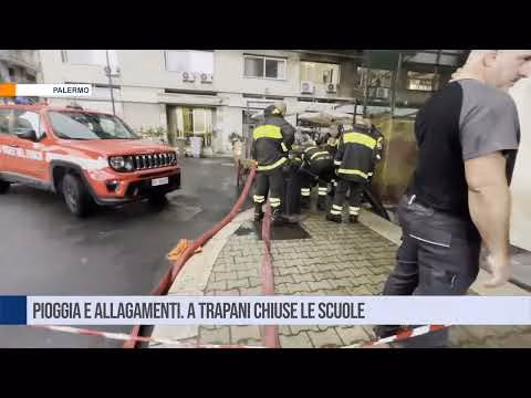 Palermo. Pioggia e allagamenti