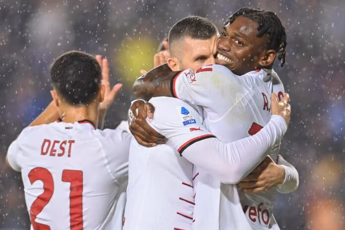 Vittoria nel recupero, il Milan passa 3-1 in casa Empoli