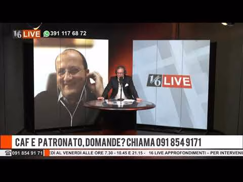 16LIVE CAF E PATRONATO, DOMANDE 16 NOVEMBRE 2022