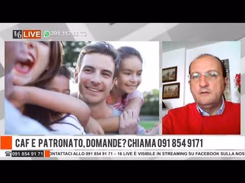 16LIVE CAF E PATRONATO, DOMANDE 23 NOVEMBRE 2022