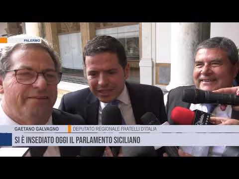 Nuovo presidente dell'Ars, eletto Gaetano Galvagno