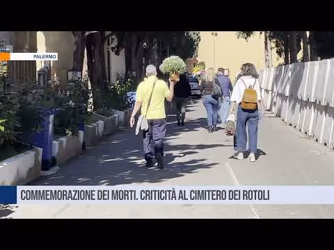 Palermo. Commemorazione dei morti