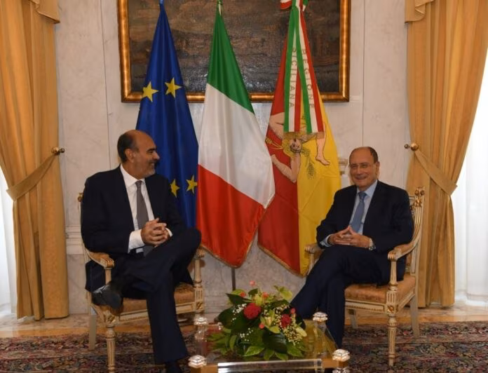 Schifani riceve il Questore di Palermo Laricchia